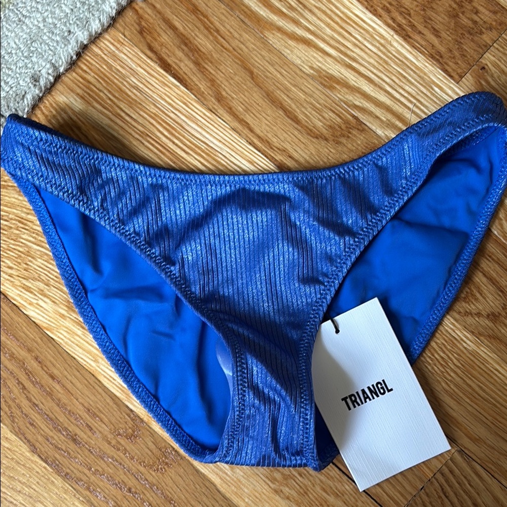 Triangl Swimwear Blue Bikini Chic Swimwear